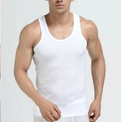 3 or 6 pair Mens White Tank Top Wife Beaters A Shirt Cotton Undershirt M-L-XL-2X