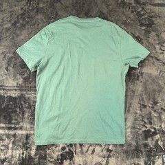 Cremieux Graphic T-Shirt Mens Large Green Rock On Guitar Drum Cotton Tee