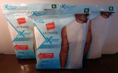 Hanes ULTIMATE X-Temp Tagless Sleeveless Men’s Active T-Shirt SZ: XL 3-Pack 2014