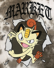 Chinatown Market x Pokemon Meowth Tee Tie Dye – Size S