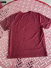 Everlast Greatness Within EverDri Workout T-shirt Burgundy Tee New w/o Tags