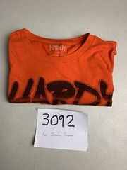 Hardy Country Music Singer Orange Concert T-Shirt XL Extra Large Preowned