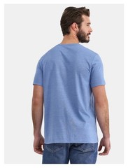GEORGE Men’s Size XS (30-32) V-Neck Tee Short Sleeve Shirt • Blue Ash Heather