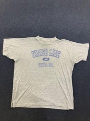 Vintage Finish Line Phys Ed Shirt Mens XL Gray Fruit Of The Loom 90s Tee