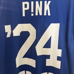 P!NK Pink Alecia Moore Concert TShirt ’24 Summer Carnival Colts Mens XL Blue New