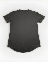 BYLT Drop Cut Short Sleeve T-Shirt Black Mens Size M Premium Basics Athletic Fit