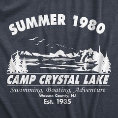 Mens Summer 1980 Men Funny T shirt Graphic Camping Vintage Cool 80s Novelty Tees