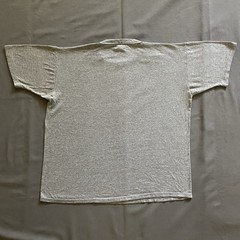 Vintage 1990s Russell Athletic Blank T Shirt Mens XL Gray Short Sleeve 90s USA