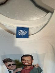 Mens Friday Beers-Tiger Woods Almost Friday T-shirt White Size XL New