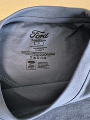Ford Official License Roadtrip T-shirt ’77 Ford Bronco Size M Steel Blue