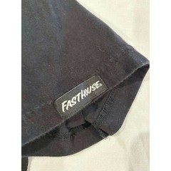 Fasthouse Mens When Rules Were Few Graphic T-Shirt Black Cotton Medium
