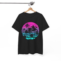 Retro Denim T-Shirt | Vintage 80s 90s Aesthetic Tee | Classic Fashion