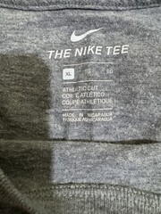 Nike New Mexico Lobos Basketball T Shirt Mens XL Gray Just Do It Two Sided