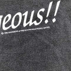 Vintage Absolutely Fabulous Shirt Mens Medium Funny Im Thin & Gorgeous1995 90s