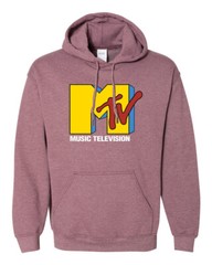 MTV – Music Television – When It Was Music – 1980’s Design – Unisex – Hoodie