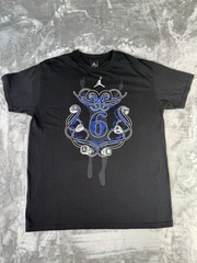 Vtg Michael Jordan Jumpman Chicago Bulls Championship Rings Black T-Shirt XL