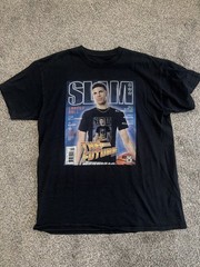 Men’s LaMelo Ball SLAM Cover Graphic T-Shirt Black Size M Short Sleeve