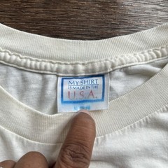 Vintage Howard University HBCU Big Logo Collegiate Short Sleeve Shirt XL *read