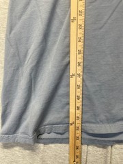 ComfortWash by Hanes Tank Top Men 2XL Slate Blue Graphic Texas Flowers Ring Spun