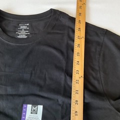 Members Mark Short Sleeve T Shirts Mens Size 2XL Black Gray Crewneck 2 Shirts
