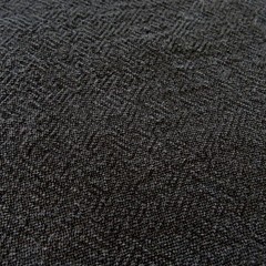Garras Shirt Mens XL Black Cotton Gauze Lace Up Mexican Festival Beach Casual