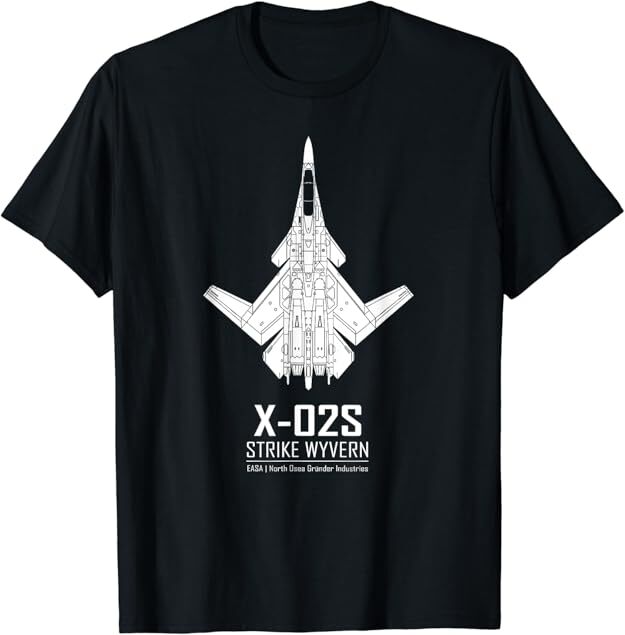 ACE COMBAT 7 X-02S Classic T-Shirt Size S-5XL Made in USA