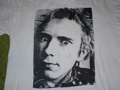 SEX PISTOLS Johnny Rotten T-SHIRT L Buzzcocks Clash Ramones PiL Casey Royer D.I.