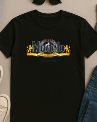Modelo Especial Beer Unisex Graphic Shirt Cerveza HIGH RESOLUTION MODELO