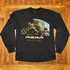 ASAP Worldwide Black Long Sleeve T Shirt 2020 A$AP Earth
