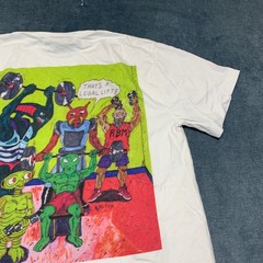 Real Bad Man T Shirt Mens Medium White That’s A Legal Lift Graphic Print Cotton