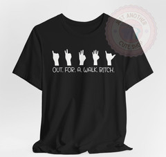 Out For A Walk Bitch T-Shirt ♡ Spike! Buffy the Vampire Slayer ✩ 90s Spuffy TV!