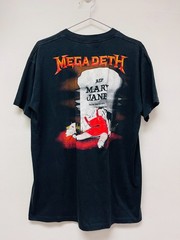 Vintage Megadeth T Shirt 1988 Mary Jane 80s 1980s L Rock Tour Concert Original