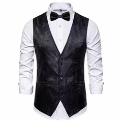 QCWQYML Black Bow Ties for Men Pre-Tied Mens Bow Tie Retro Crystal Bat Brooch…