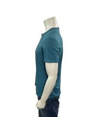 American Eagle Men’s Size M Short Sleeve Button Neck Classic Fit Heritage T