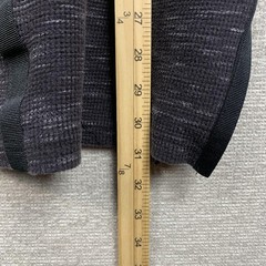 Waffle Pullover Shirt Men’s M? Black Thermal Long Sleeve Urban Streetwear Modern