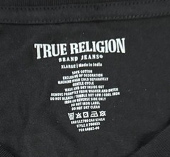 NWT True Religion Graphic Logo Long Sleeve Tee Black Men’s Size XL. C5
