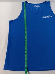 Chubbies Mens XXL Skys Out Thighs Out Blue Soto Tank Top Graphic Tee Sleeveless