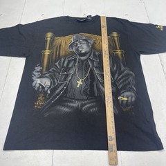 Brooklyn Mint Black Notorious BIG Bedazzled Short Sleeve T Shirt Mens Size XXL