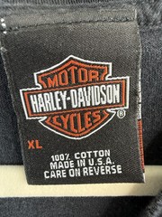 Harley Davidson Men Short Slv Tee Shirt Black Eagle Honolulu Hawaii Pacific XL