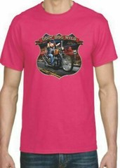 Adult DryBlend® T-Shirt – ( GO’IN HOG WILD – BIKER / CHOPPER)