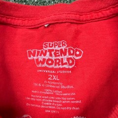Super Nintendo World Mario Universal Studios Hollywood T Shirt Mens’s Size 2XL