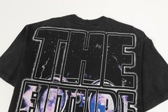 Hell Studios star character print Men’s Fashion Style Short Sleeve T-shirt