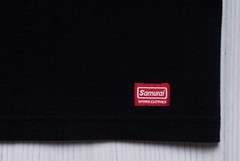 Samurai $105 NWT Black White Logo Heavyweight Cotton T-Shirt SWCT-102-OVS L