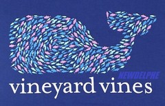 NWT Vineyard Vines Men SS Whale Crew Tee T-Shirt “FISH SWIRL WHALE FILL EDITION”