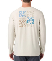 New Hang Ten Men’s Long Sleeve Sun Tee Shirt UPF 50+ Quick Dry Stretch NWT