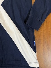 Rugby Nations Scotland Flag Long Sleeve Rugby Shirt Men’s Size Medium M Blue