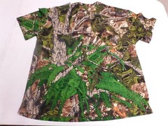 Performance Short Sleeve T Shirt Turkey Deer Hunting XL Mothwing Spring Camo