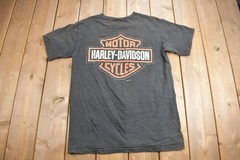 Harley Davidson T-Shirt 1996 Single Stitch 1Pc Black USA Free Ship