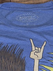 MTV Beavis and Butt-Head Shirt Mens Large Blue Mike Judge Graphic Tee 2013 Retro