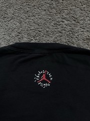 Air Jordan Flight Graphic Travis Scott Cactus Jack Beaded T-Shirt Size XXL